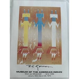 RC Gorman, Yei-bi-chai, 1975, Poster, Painting, Print, Navajo, ~ 250626-WH 771